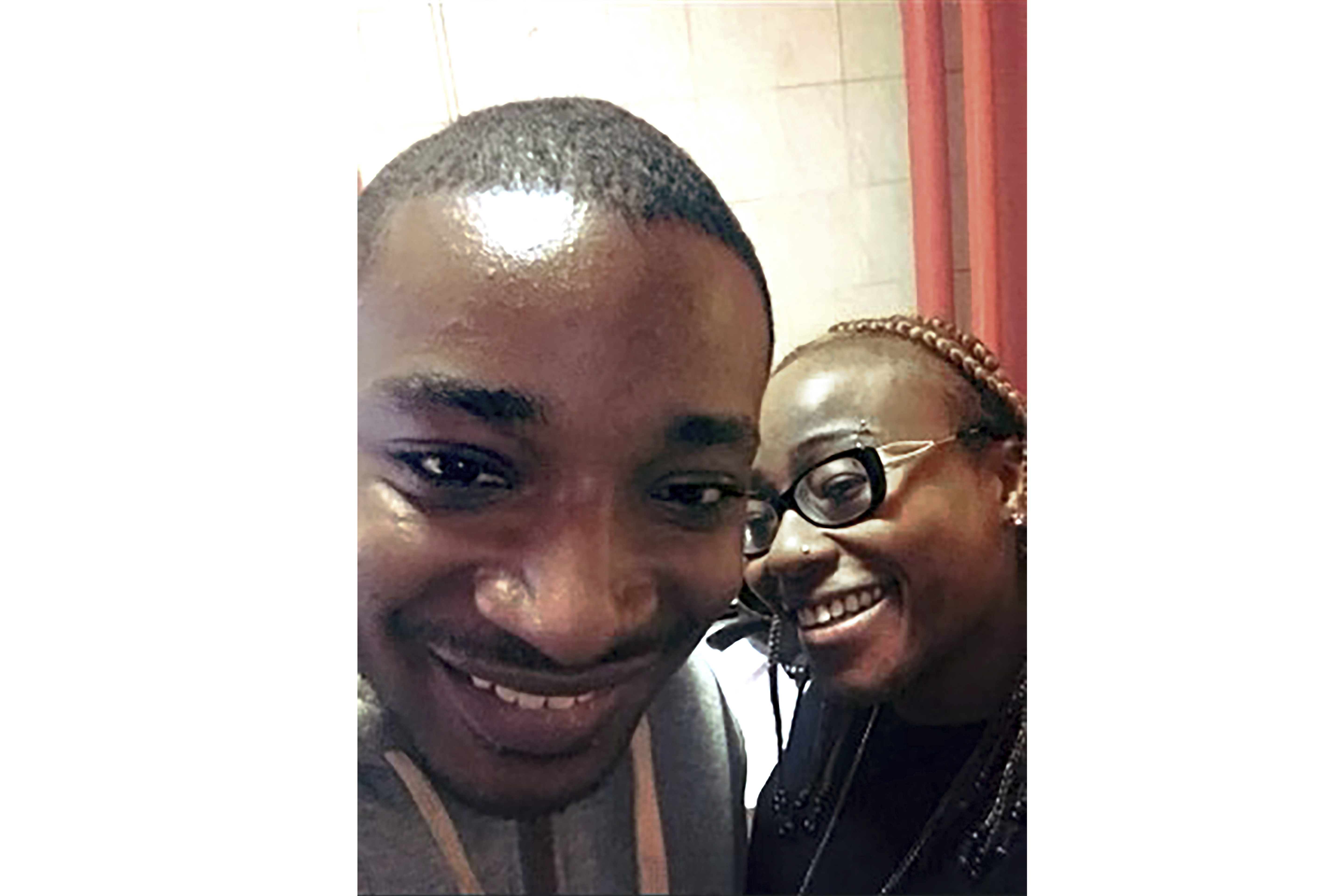 This undated photo, provided by Mills & Edwards, LLP, in New York, Friday, May 12, 2023, shows Jordan Neely, left, with Carolyn Neely, an aunt.